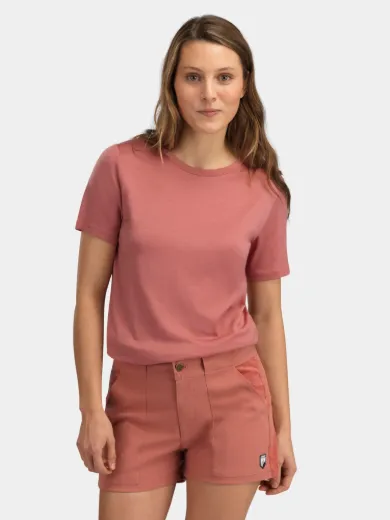 Bilde av WoolLand Romsdalseggen Shorts W.cord Woman  Burned rose